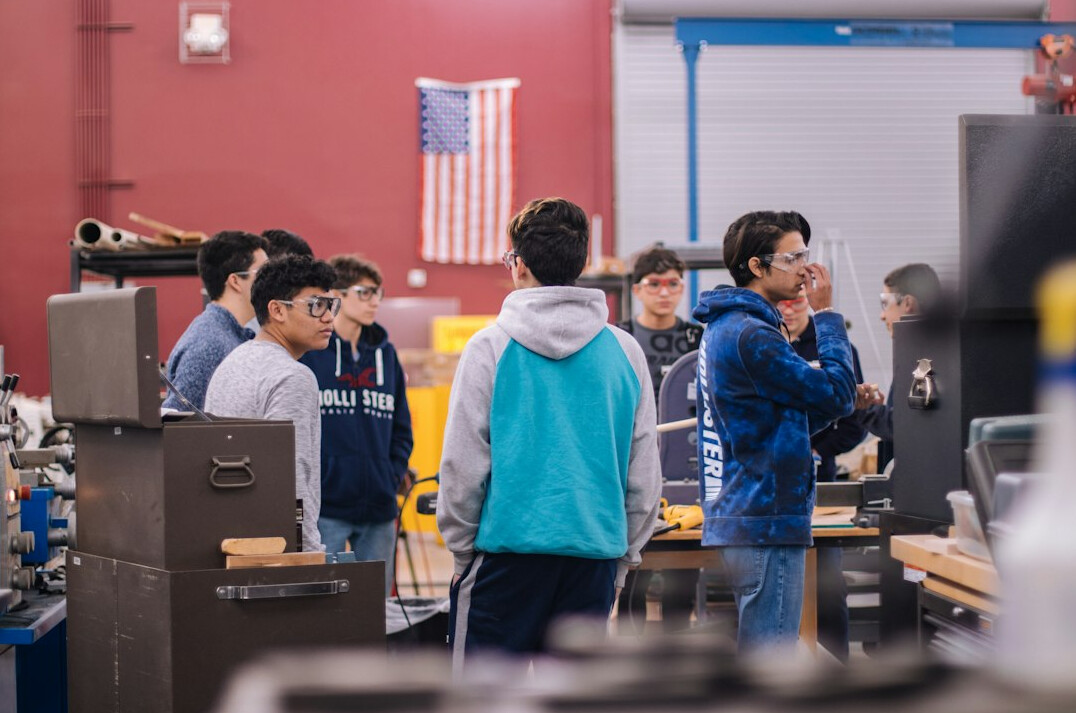 diverse group in workshop